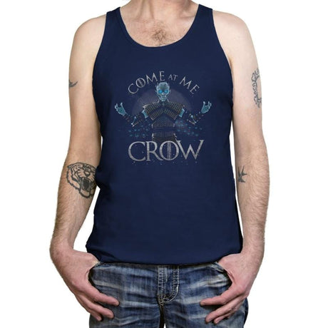 Come at me Crow Exclusive - Tanktop Tanktop RIPT Apparel X-Small / Navy