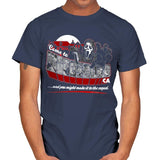 Come to Woodsboro - Mens T-Shirts RIPT Apparel Small / Navy