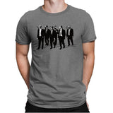 Comic Bad Dogs Exclusive - Best Seller - Mens Premium T-Shirts RIPT Apparel Small / Heather Grey