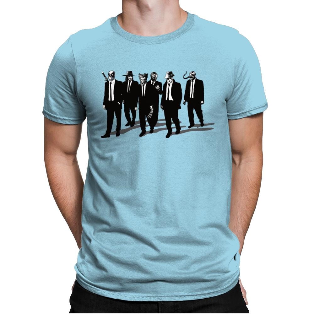 Comic Bad Dogs Exclusive - Best Seller - Mens Premium T-Shirts RIPT Apparel Small / Light Blue