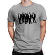 Comic Bad Dogs Exclusive - Best Seller - Mens Premium T-Shirts RIPT Apparel Small / Light Grey