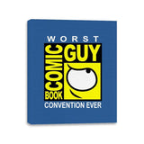 Comic Book Guy - Canvas Wraps Canvas Wraps RIPT Apparel 11x14 / Royal