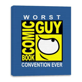 Comic Book Guy - Canvas Wraps Canvas Wraps RIPT Apparel 16x20 / Royal