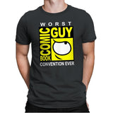 Comic Book Guy - Mens Premium T-Shirts RIPT Apparel Small / Heavy Metal