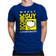 Comic Book Guy - Mens Premium T-Shirts RIPT Apparel Small / Royal
