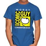Comic Book Guy - Mens T-Shirts RIPT Apparel Small / Royal