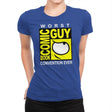 Comic Book Guy - Womens Premium T-Shirts RIPT Apparel Small / Royal