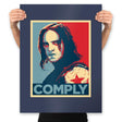 COMPLY - Prints Posters RIPT Apparel 18x24 / Navy