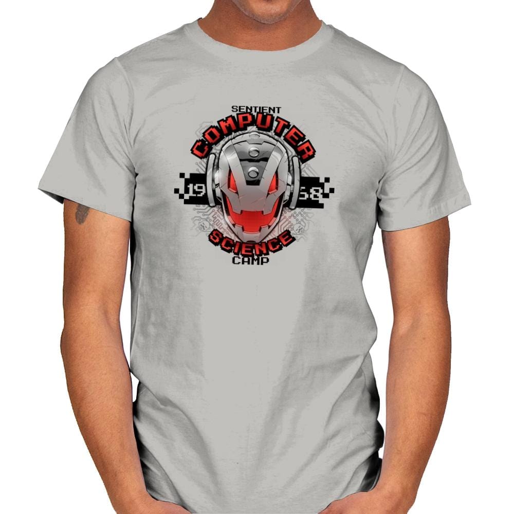 Computer Science Camp Exclusive - Mens T-Shirts RIPT Apparel Small / Ice Grey
