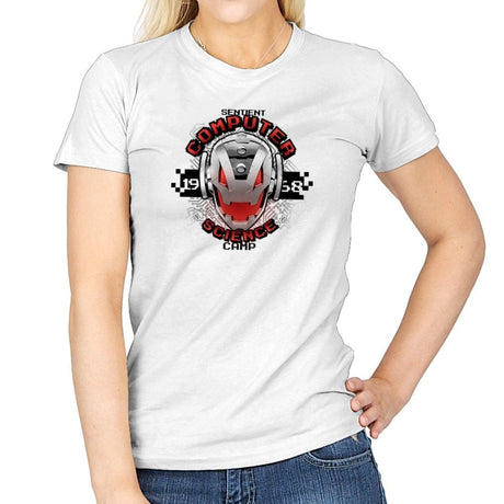 Computer Science Camp Exclusive - Womens T-Shirts RIPT Apparel Small / White