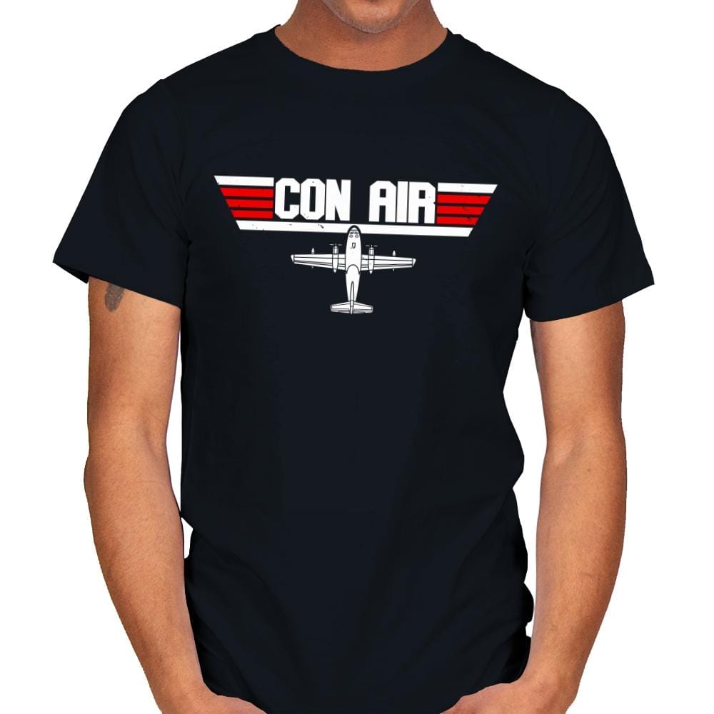 Con Gun - Mens T-Shirts RIPT Apparel Small / Black