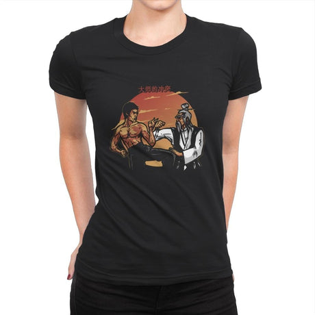 Conflict of Masters - Womens Premium T-Shirts RIPT Apparel Small / 151515