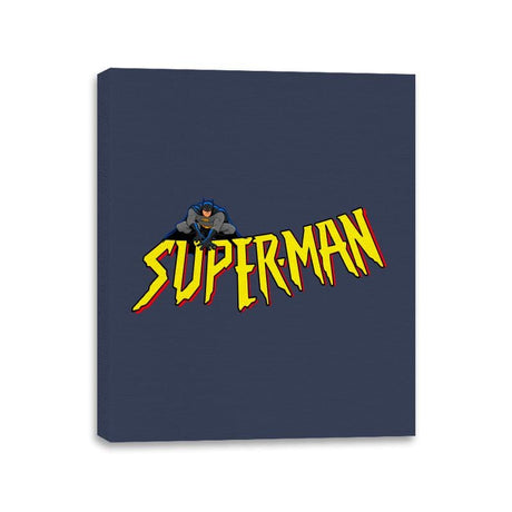 Confused Heroes - Canvas Wraps Canvas Wraps RIPT Apparel 11x14 / Navy
