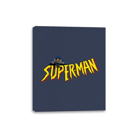 Confused Heroes - Canvas Wraps Canvas Wraps RIPT Apparel 8x10 / Navy