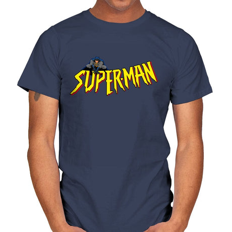 Confused Heroes - Mens T-Shirts RIPT Apparel Small / Navy