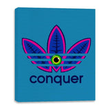Conquer - Canvas Wraps Canvas Wraps RIPT Apparel 16x20 / Sapphire