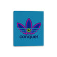 Conquer - Canvas Wraps Canvas Wraps RIPT Apparel 8x10 / Sapphire