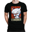 Conquer - Mens Premium T-Shirts RIPT Apparel Small / Black