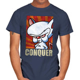 Conquer - Mens T-Shirts RIPT Apparel Small / Navy