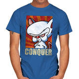 Conquer - Mens T-Shirts RIPT Apparel Small / Royal