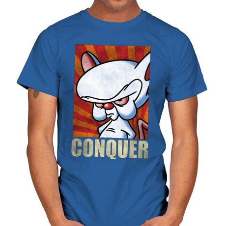 Conquer - Mens T-Shirts RIPT Apparel Small / Royal