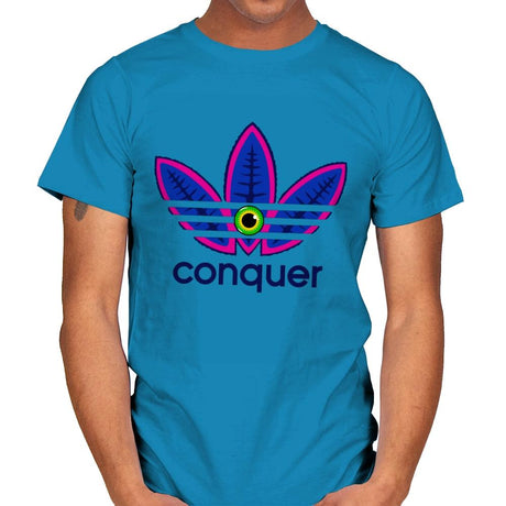 Conquer - Mens T-Shirts RIPT Apparel Small / Sapphire