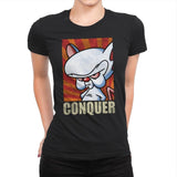 Conquer - Womens Premium T-Shirts RIPT Apparel Small / Black