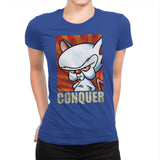 Conquer - Womens Premium T-Shirts RIPT Apparel Small / Royal