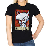 Conquer - Womens T-Shirts RIPT Apparel Small / Black