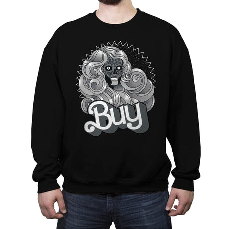 Consume - Crew Neck Sweatshirt Crew Neck Sweatshirt RIPT Apparel Small / Black