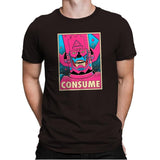 CONSUME Exclusive - Mens Premium T-Shirts RIPT Apparel Small / Dark Chocolate