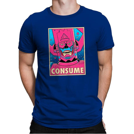 CONSUME Exclusive - Mens Premium T-Shirts RIPT Apparel Small / Royal