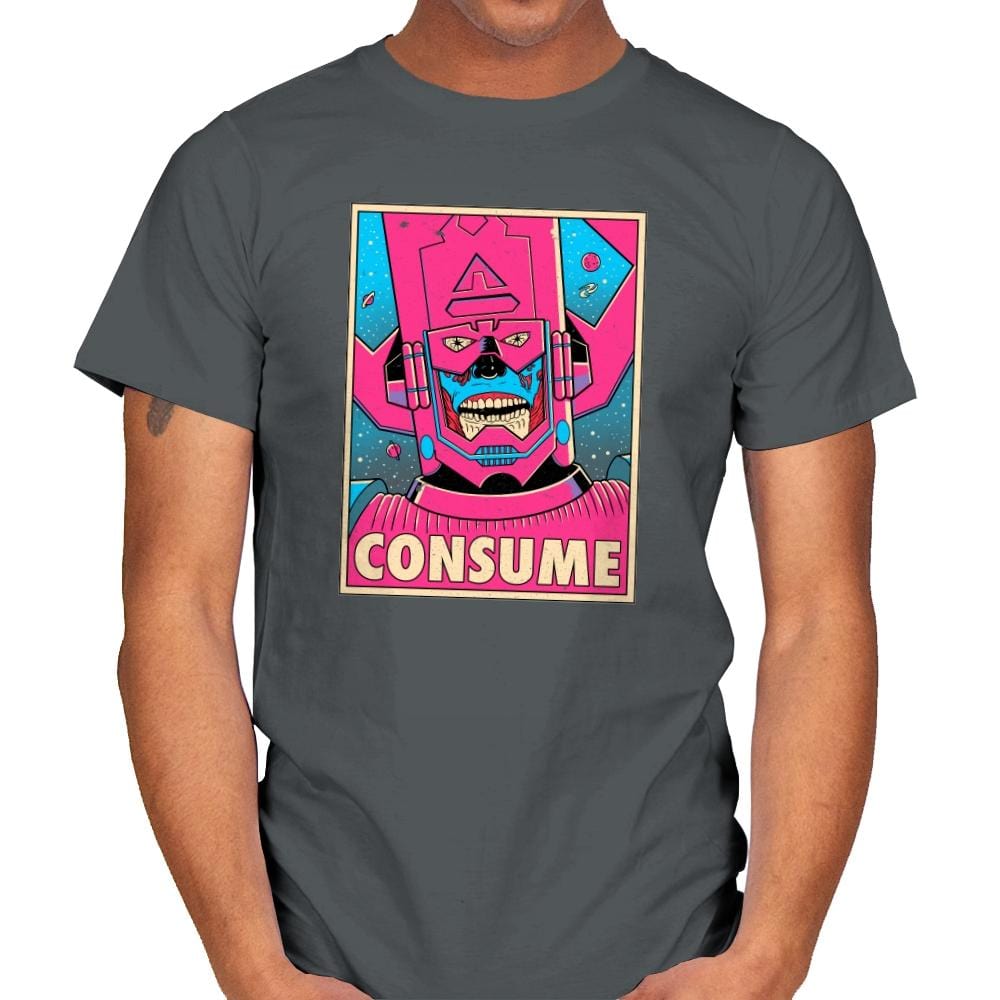 CONSUME Exclusive - Mens T-Shirts RIPT Apparel Small / Charcoal