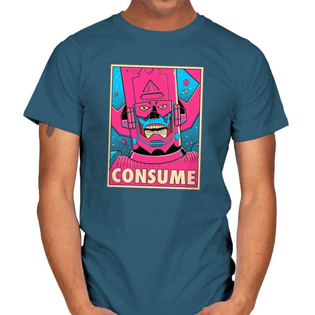 CONSUME Exclusive - Mens T-Shirts RIPT Apparel Small / Indigo Blue