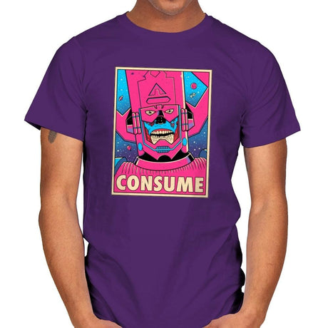 CONSUME Exclusive - Mens T-Shirts RIPT Apparel Small / Purple