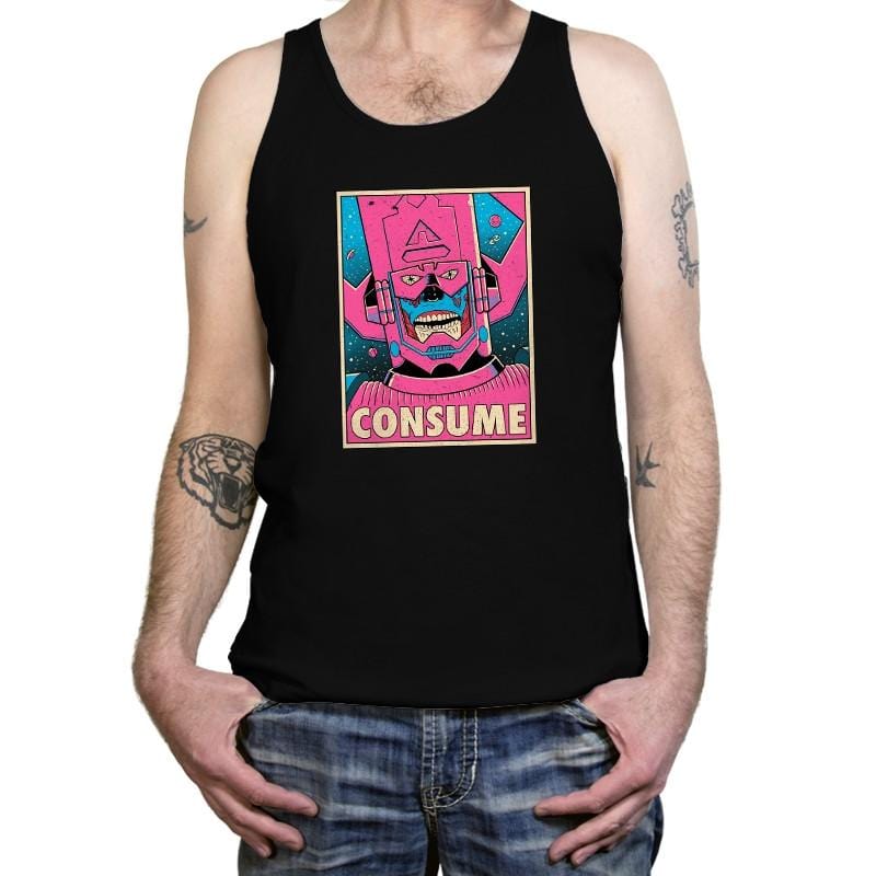 CONSUME Exclusive - Tanktop Tanktop RIPT Apparel X-Small / Black