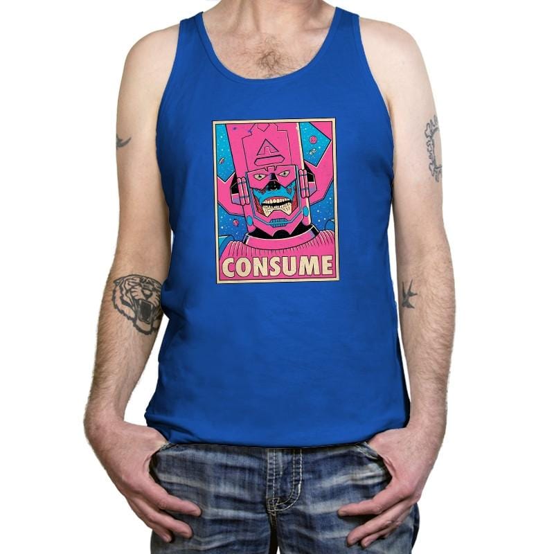 CONSUME Exclusive - Tanktop Tanktop RIPT Apparel X-Small / True Royal