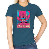 CONSUME Exclusive - Womens T-Shirts RIPT Apparel Small / Indigo