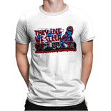 Consume & Obey in L.A. - Mens Premium T-Shirts RIPT Apparel Small / White