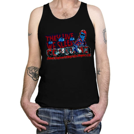 Consume & Obey in L.A. - Tanktop Tanktop RIPT Apparel X-Small / Black