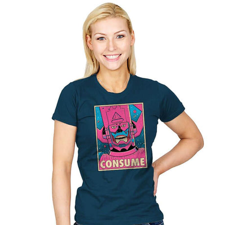CONSUME - Womens T-Shirts RIPT Apparel