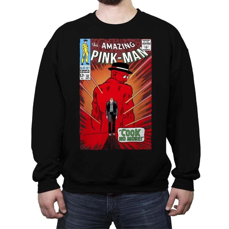 Cook No More! - Crew Neck Sweatshirt Crew Neck Sweatshirt RIPT Apparel Small / Black