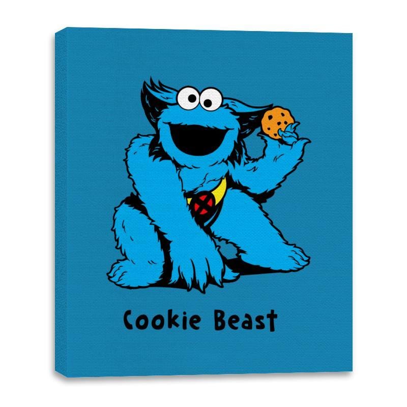 Cookie Beast - Canvas Wraps Canvas Wraps RIPT Apparel 16x20 / Sapphire