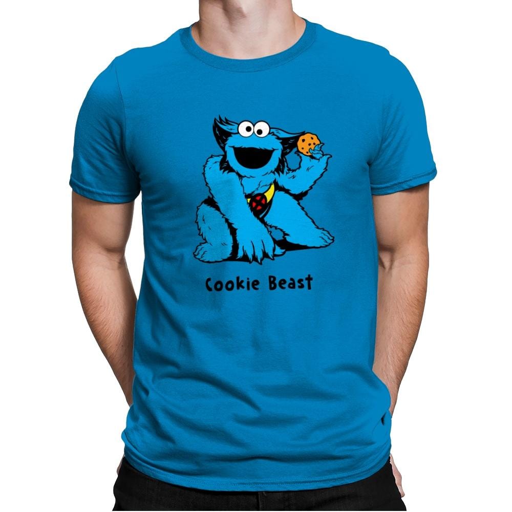 Cookie Beast - Mens Premium T-Shirts RIPT Apparel Small / Turqouise