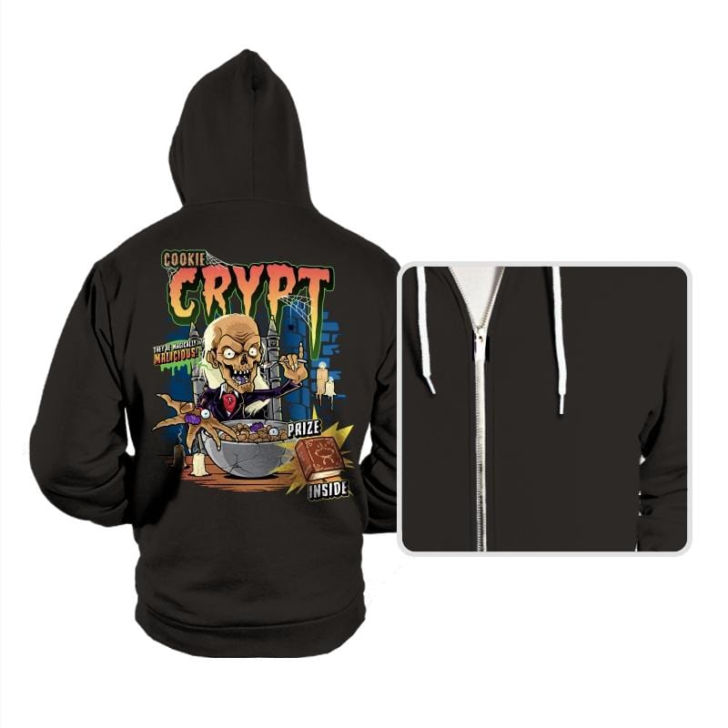 Cookie Crypt Cereal - Hoodies Hoodies RIPT Apparel Small / Black