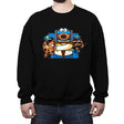 Cookie Devourer - Crew Neck Sweatshirt Crew Neck Sweatshirt RIPT Apparel Small / Black
