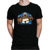 Cookie Devourer - Mens Premium T-Shirts RIPT Apparel Small / Black