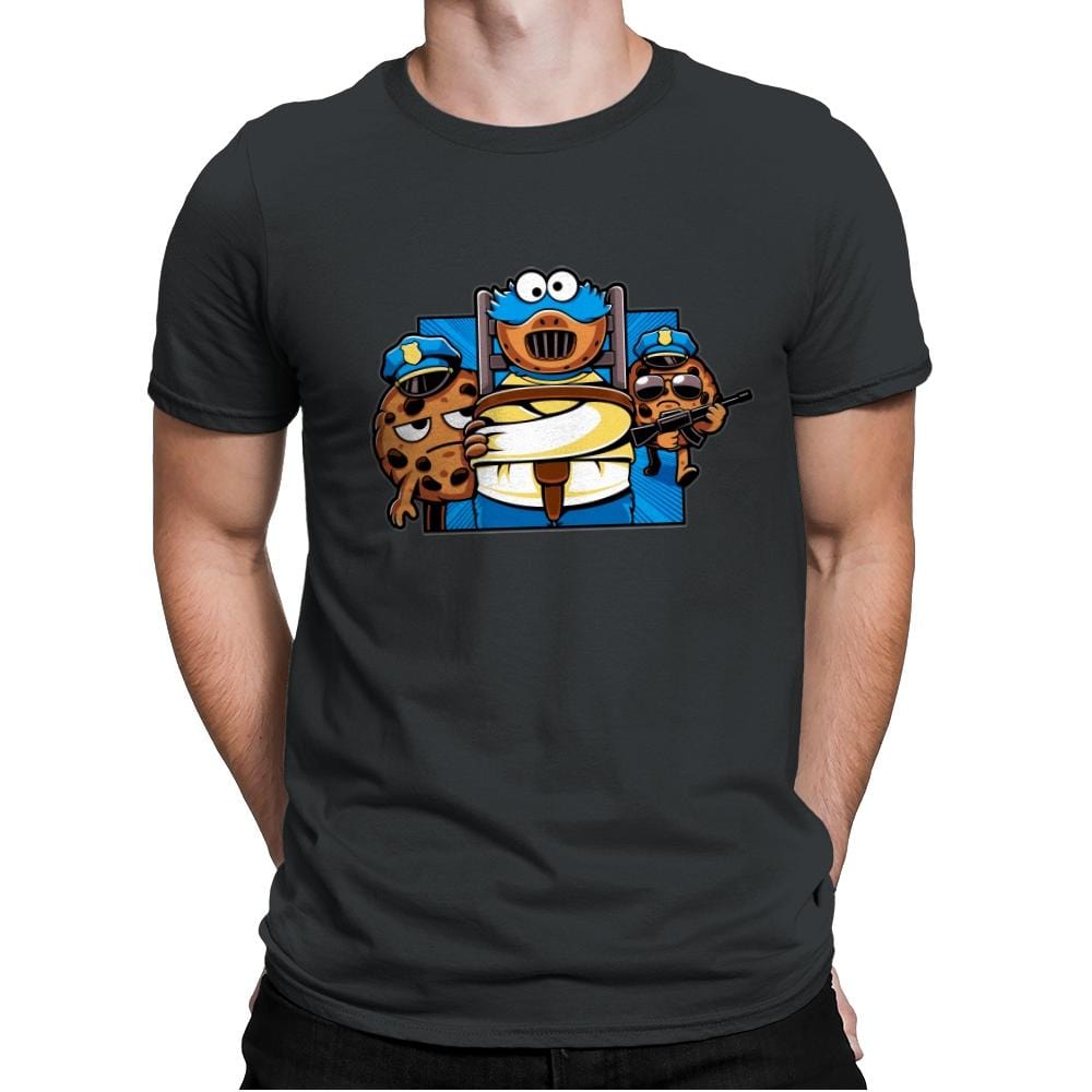 Cookie Devourer - Mens Premium T-Shirts RIPT Apparel Small / Heavy Metal
