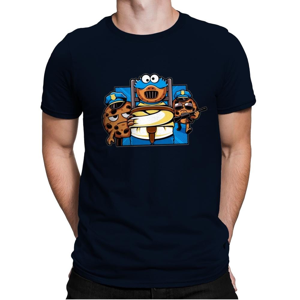 Cookie Devourer - Mens Premium T-Shirts RIPT Apparel Small / Midnight Navy