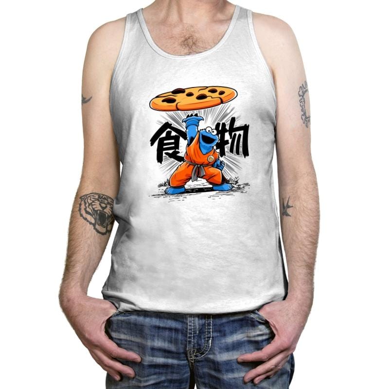 Cookie Disc - Tanktop Tanktop RIPT Apparel X-Small / White